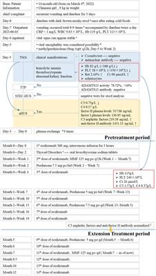 Application of eculizumab, a terminal complement inhibitor, in the management of atypical hemolytic uremic syndrome in a 14-month-old Chinese pediatric patient: a case report